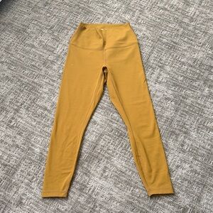 90 Degree By Reflex Golden Yellow Leggings